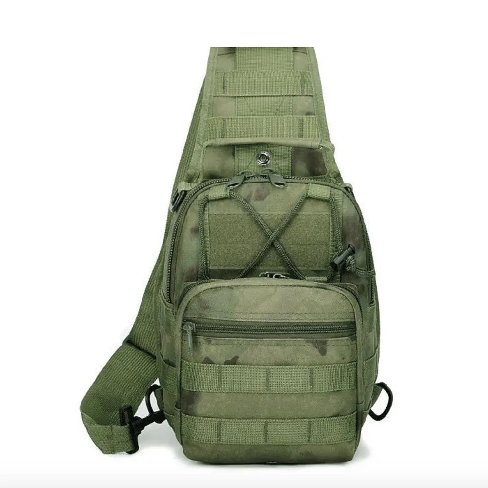 Рюкзак трансформер однолямочный мох