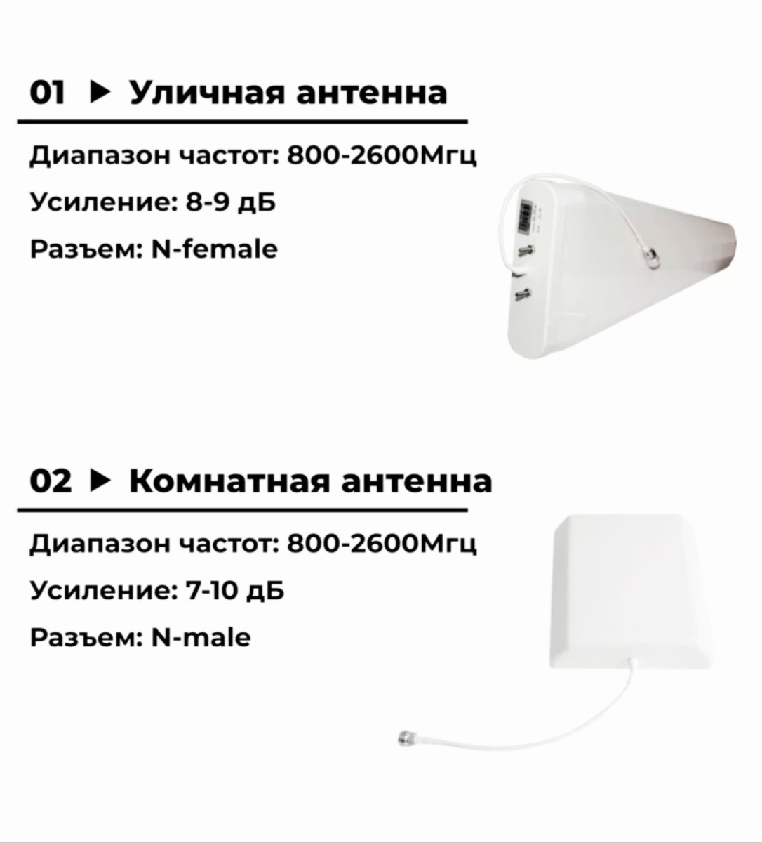 Усилитель сотовой связи 5к (2G,3G,4G LTE) - фото 4