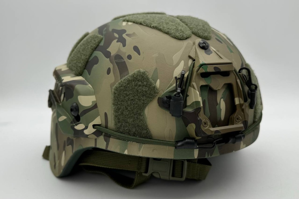 Шлем СВМПЭ тактический Ach mich nij IIIa Ops Core с ушами мультикам