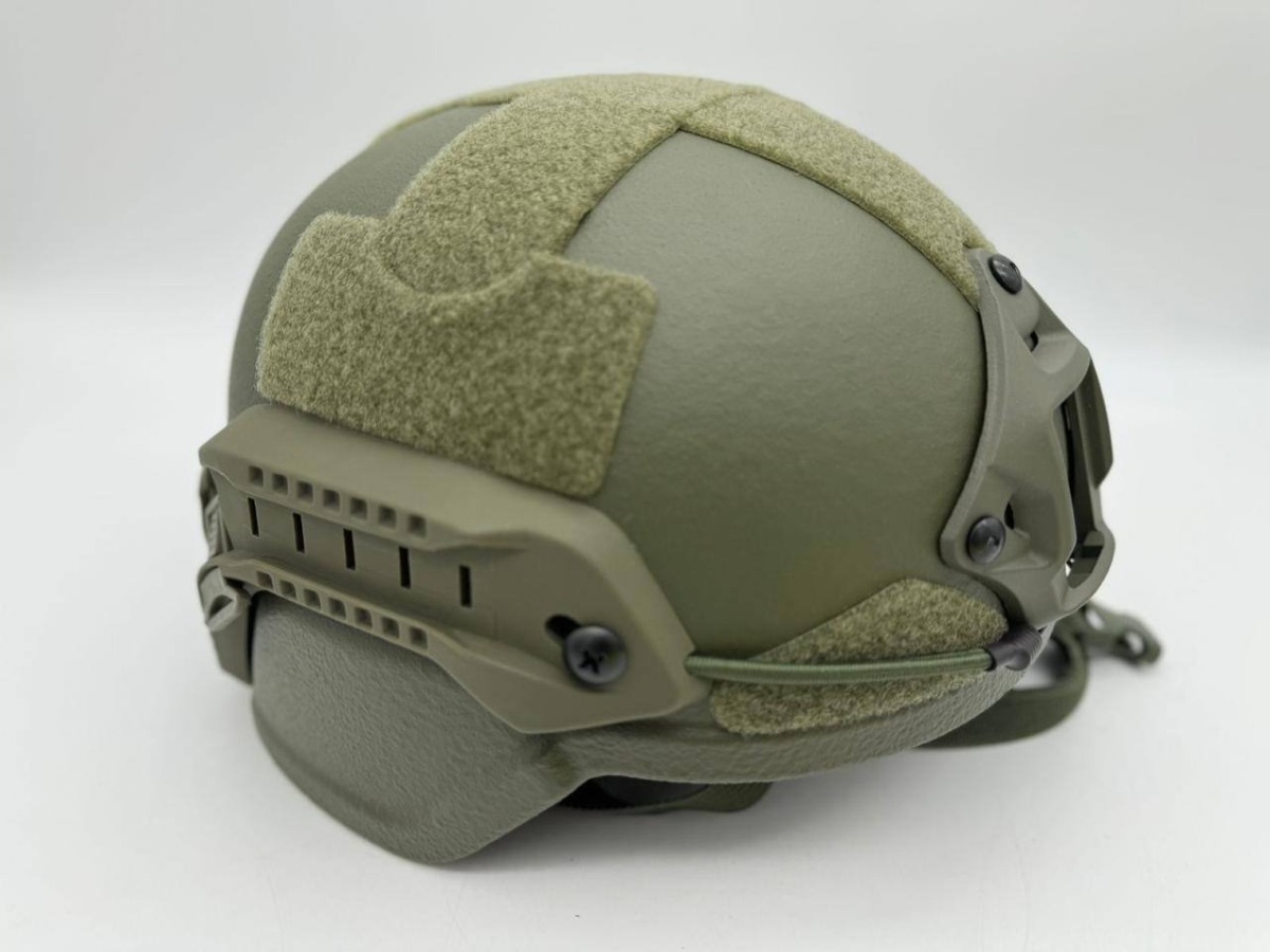 Шлем СВМПЭ тактический Ach mich nij IIIa Ops Core с ушами олива