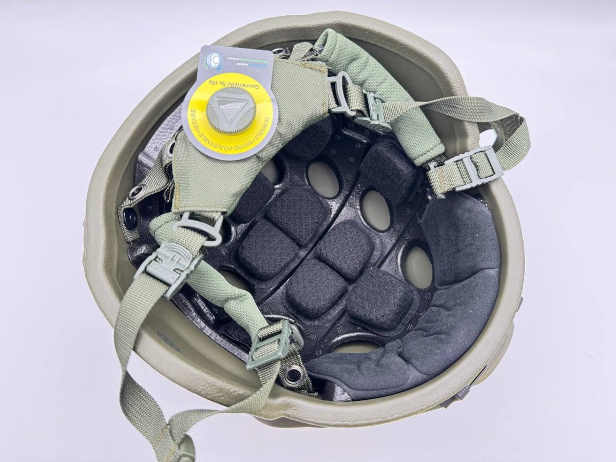 Шлем Ach mich nij IIIa Ops Core с ушами кевларовый олива - фото 3