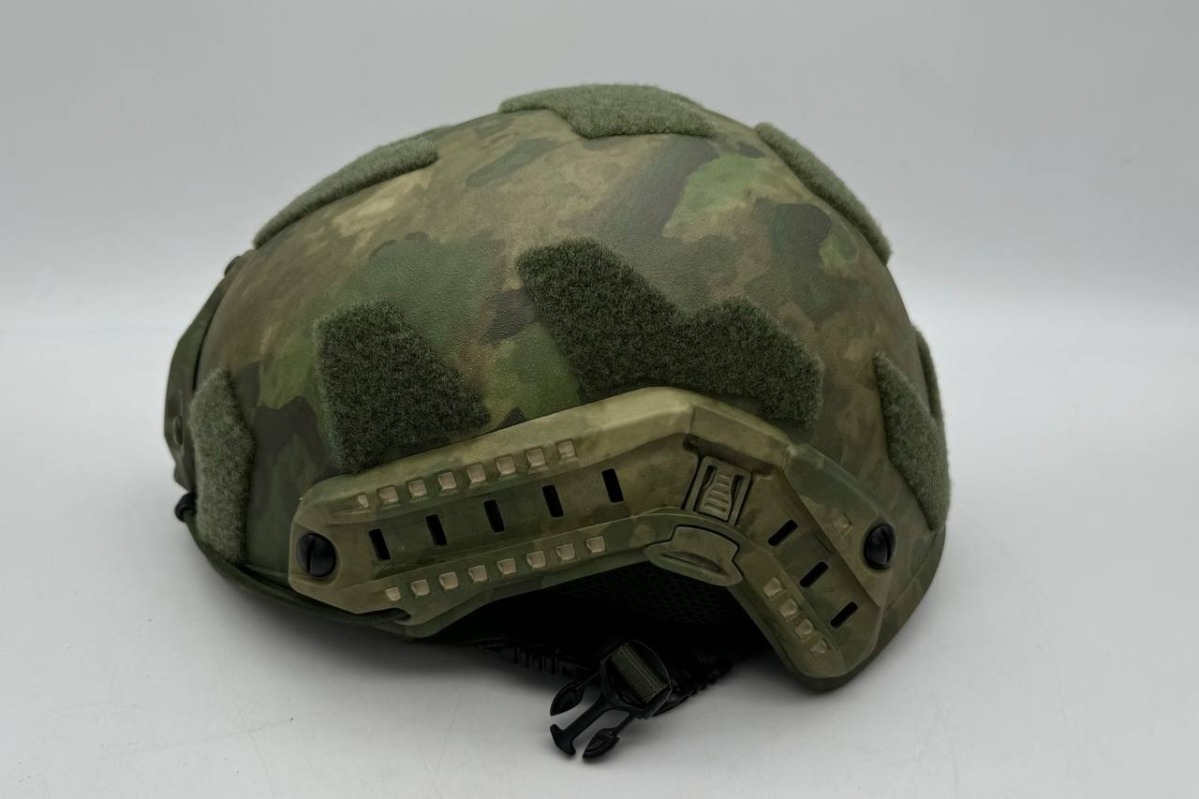 Шлем тактический Fast Ops Core без ушей мох