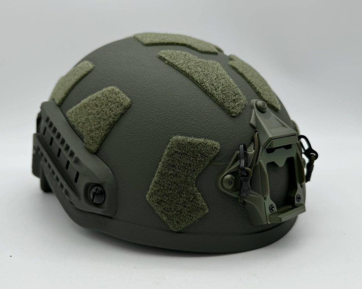 Шлем тактический СВМПЭ Fast Ops Core Венди без ушей олива - фото 2