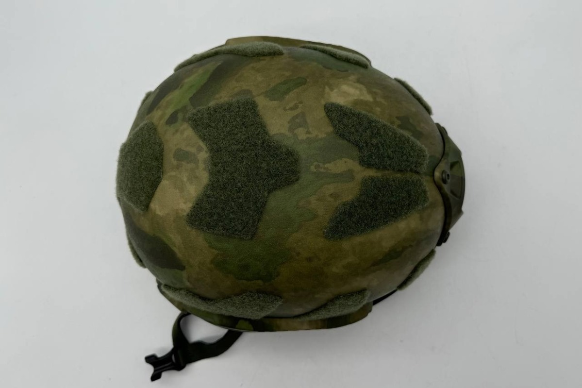 Шлем тактический Fast Ops Core без ушей мох - фото 3