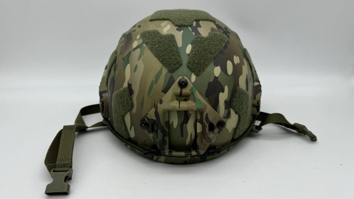 Шлем тактический СВМПЭ Fast Ops Core Венди без ушей мультикам - фото 5