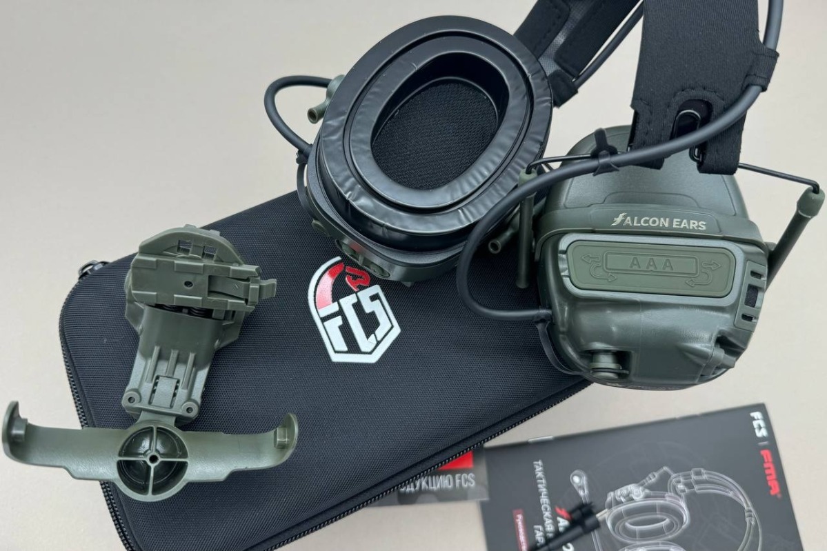 Наушники активные FCS FMA Falcon Ears Pro олива