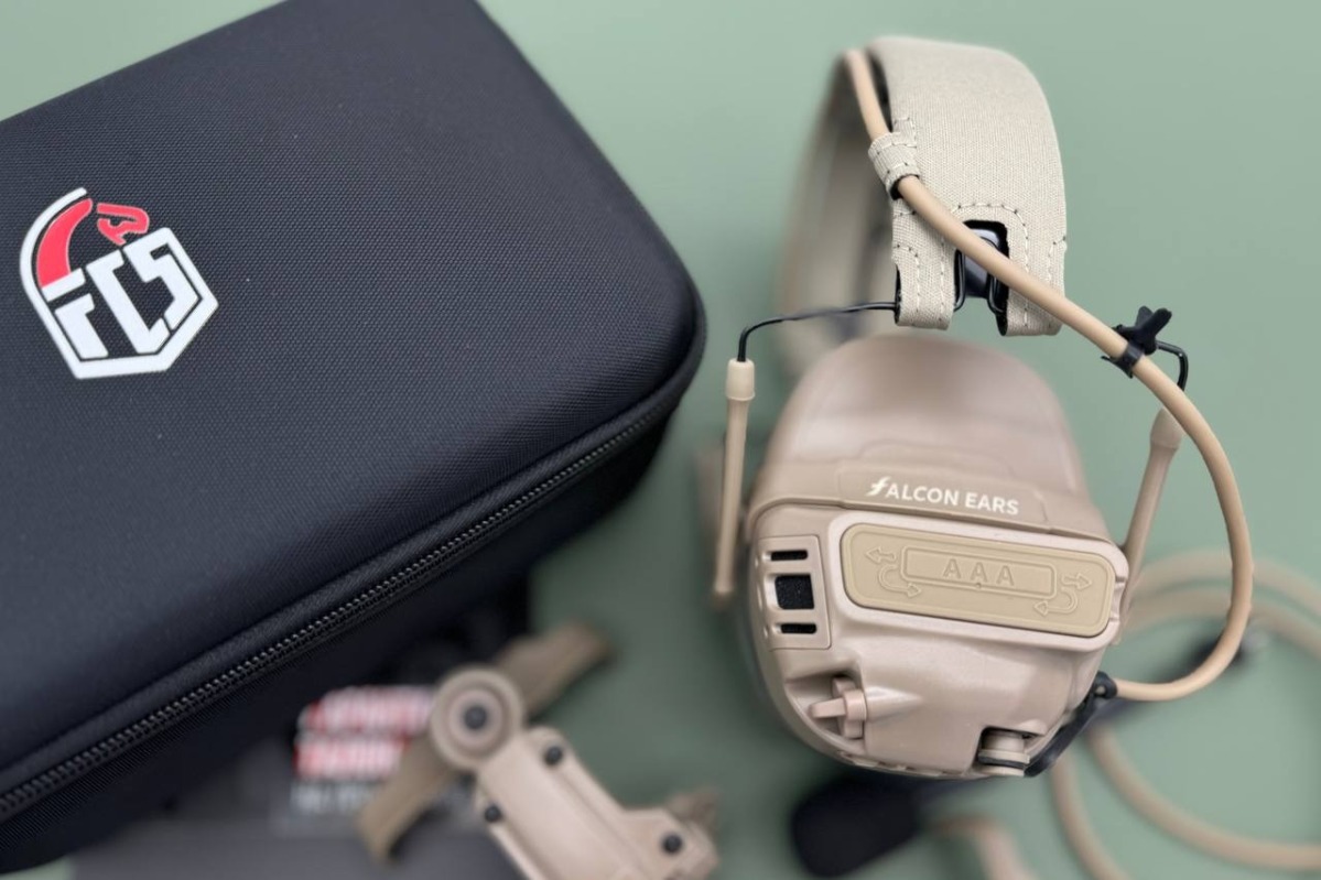 Наушники активные FCS FMA Falcon Ears Pro песочный