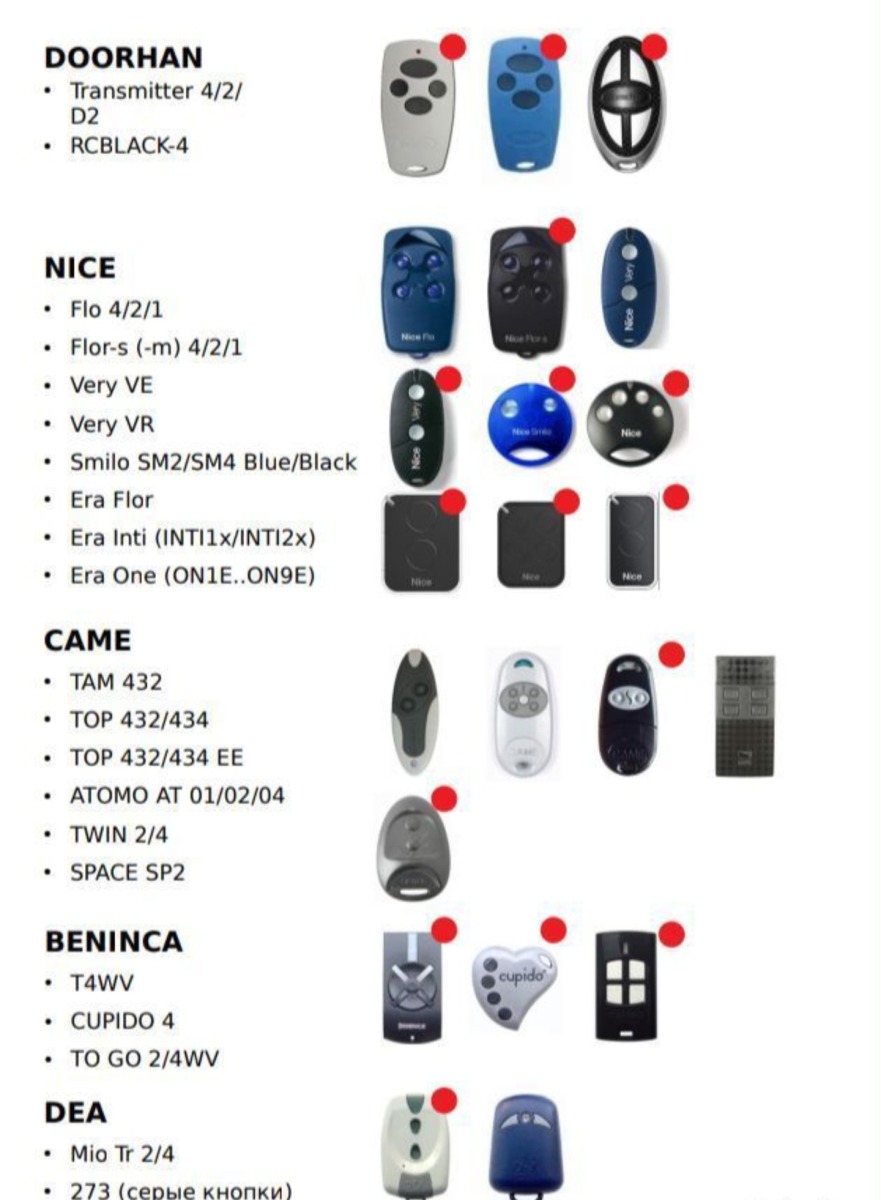 Универсальный пульт брелок Omega - фото 3