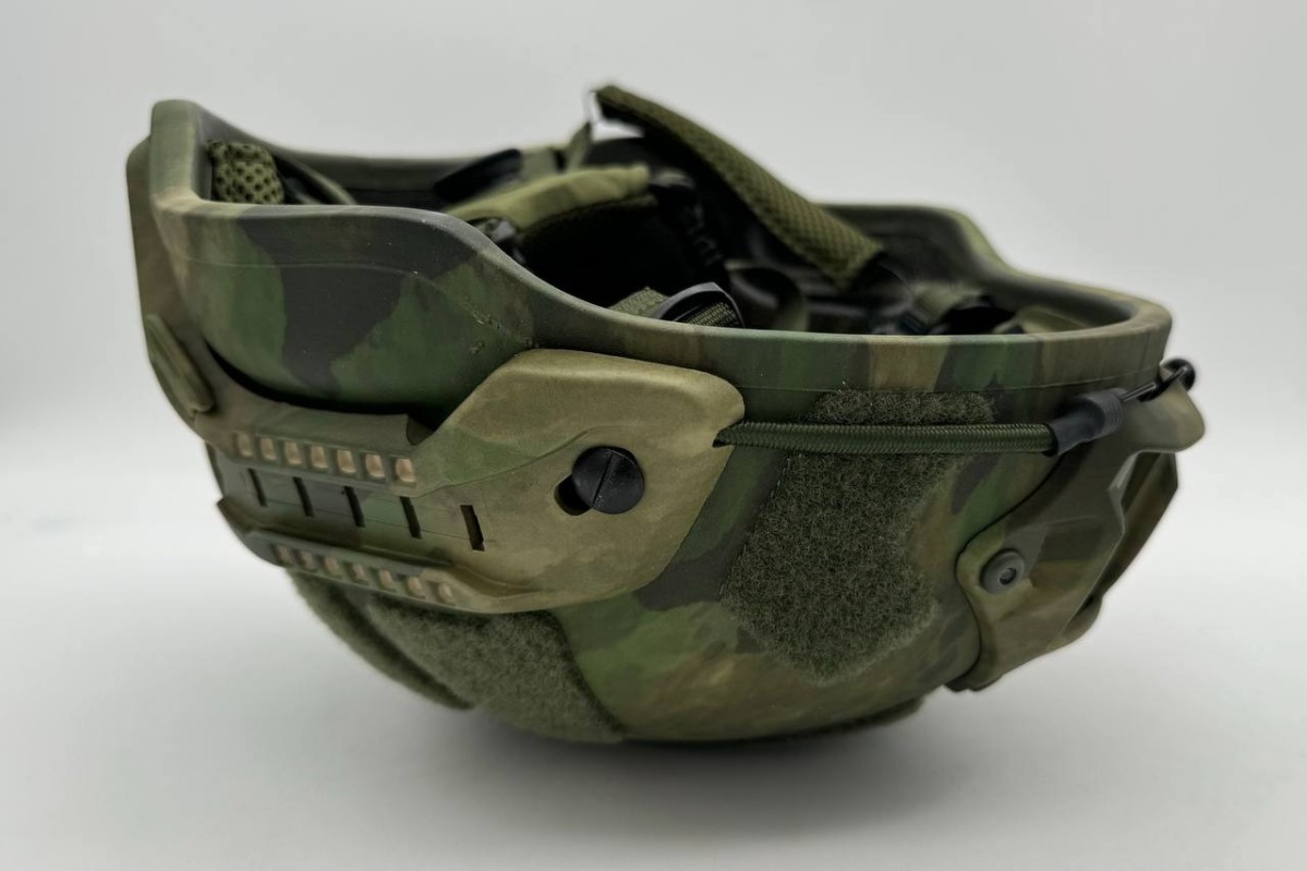 Шлем композитный Sentry полуухий мох - фото 2