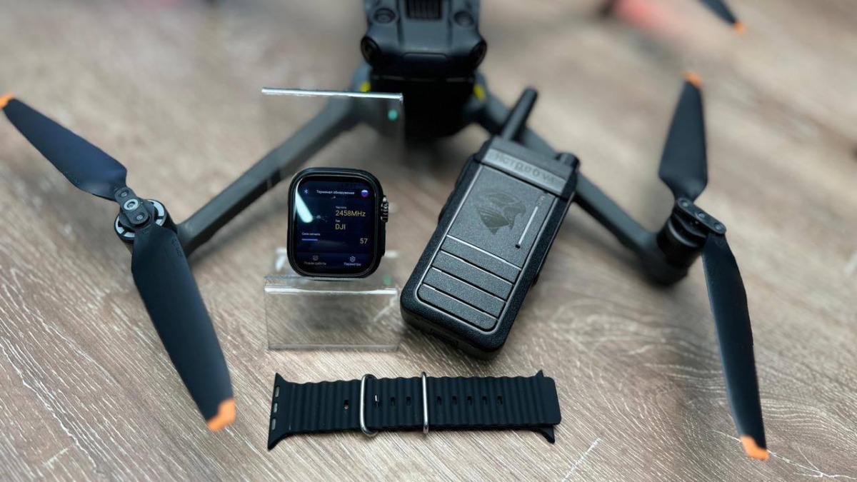 Обнаружитель дронов Ястреб v4 + смарт часы