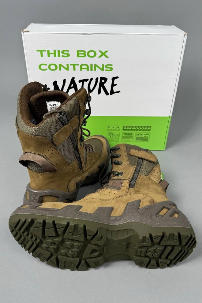 Ботинки Vaneda Tactical 1191 Pro Mid олива - фото 4